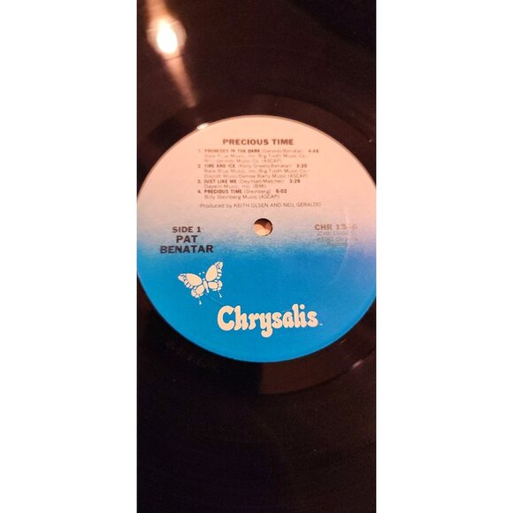 Pat Benatar "Precious Time" Vinyl Record Album 12" LP 1981 Chrysalis Rock & Roll - Picture 12 of 13